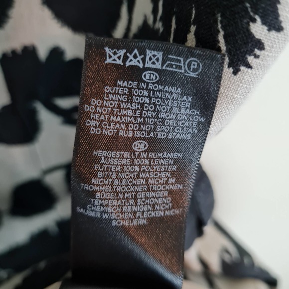 Hobbs Womens Jessie Floral Linen Shift Dress - Picture 5 of 8